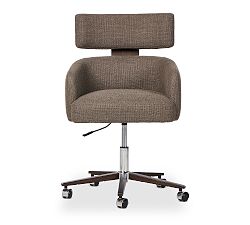 Birchwood Upholstered Swivel Desk Chair