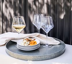 Galvanized Handcrafted Metal Outdoor Planters Trays