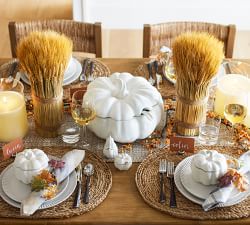 Pumpkin Stoneware Tureen