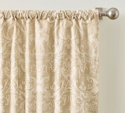 Stella Damask Print Blackout Curtain