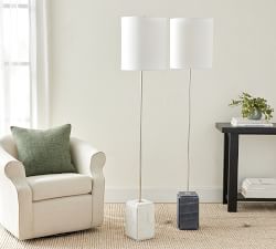 Amara Marble Floor Lamp (57")
