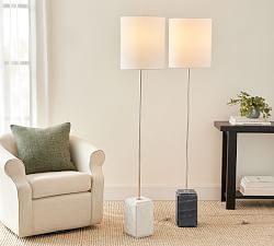 Amara Marble Floor Lamp (57")