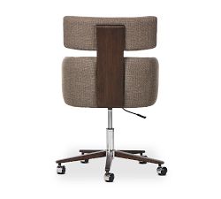 Birchwood Upholstered Swivel Desk Chair