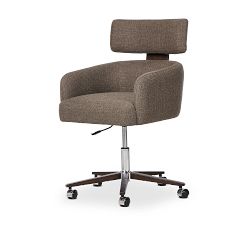 Birchwood Upholstered Swivel Desk Chair