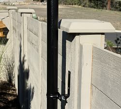 Bistro Wall Mounted String Lights Posts