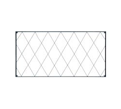 Clarence Wall-Mounted Trellis Set