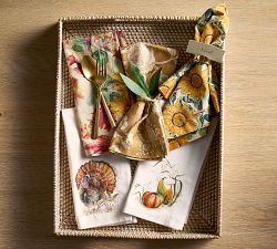 Sunflower Organic Cotton Napkins - Set of 4
