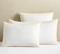 Monique Lhuillier Daphne Organic Percale Sham