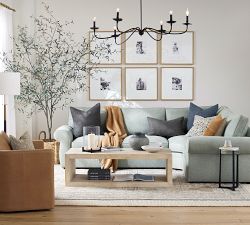 Pearce Roll Arm 3-Piece Wedge Sectional (122"&ndash;130")