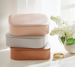 Peyton Leather Jewelry Box