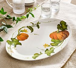 Rustic Pumpkin Serving Platter