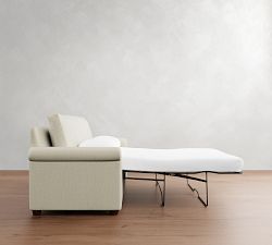 Cameron Slope Arm Reversible Chaise Sleeper Sectional - Thumbnail 5