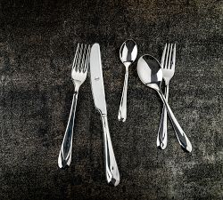 Diamante Italian Stainless Steel Flatware Set