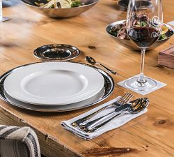 Diamante Italian Stainless Steel Flatware Set