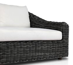 Dunemere Wicker Outdoor Sofa (106")