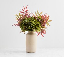 Faux Hydrangea and Sumac Bundle