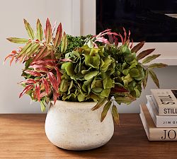 Faux Hydrangea and Sumac Bundle