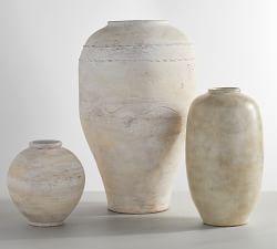 Open Box: Artisan Handcrafted Terracotta Vases