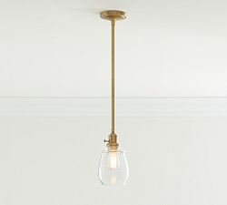 Petite Glass Pole Pendant (6")