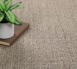 Custom Boucle Serged Sisal  Rug