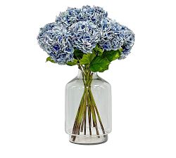 Faux Hydrangea Dozen Stems - Set of 12
