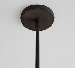 Murano Metal &amp; Glass Pendant (19")