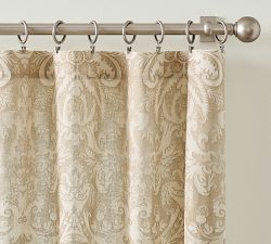 Stella Damask Print Curtain