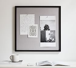 Wood Gallery Office Pinboard - Black