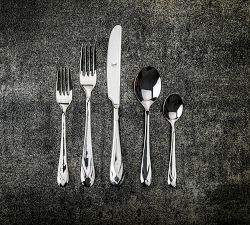 Diamante Italian Stainless Steel Flatware Set