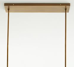 Elijah Metal Linear Chandelier (42&quot;)