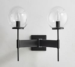 Linden Double Sconce (17&quot;)
