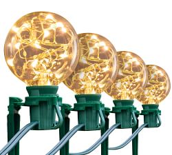 Warm White LED Fairy Pathway Lights - 25'