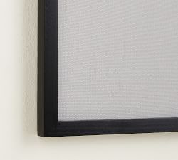 Wood Gallery Office Pinboard - Black