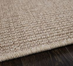 Custom Boucle Serged Sisal  Rug