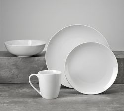 Everyday Classic Coupe Porcelain 16-Piece Dinnerware Set