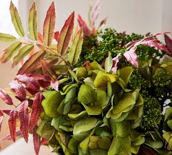 Faux Hydrangea and Sumac Bundle