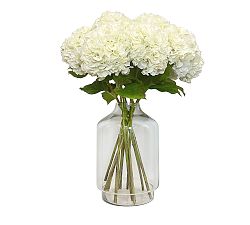 Faux Hydrangea Dozen Stems - Set of 12