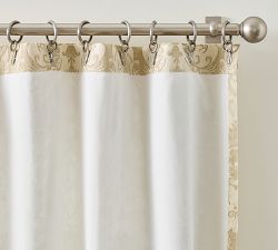 Stella Damask Print Curtain
