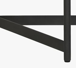 Lungarno Ceramic Round Outdoor Coffee Table (26")