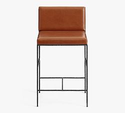Rockwell Leather Stool