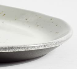 Rustic Speckled Handcrafted Terracotta Serving Platter