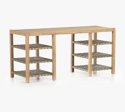 Bardill Woven Leather Writing Desk