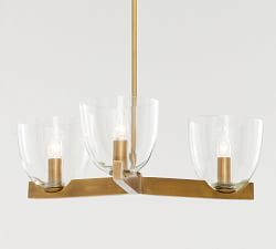 Chamberlin Multi-Light Metal Pendant (22")