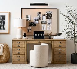 Printer's Executive Desk with Drawer (35")