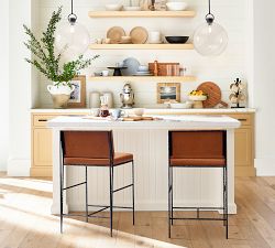 Rockwell Leather Stool