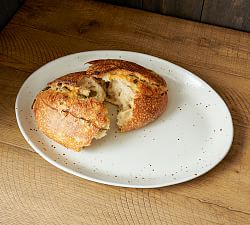 Rustic Speckled Handcrafted Terracotta Serving Platter