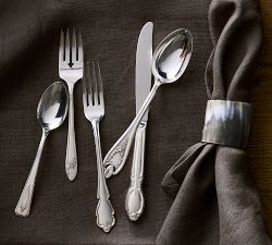 Vintage Hotel Silver 5-Piece Flatware Set