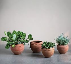 Zuma Textured Clay Pots