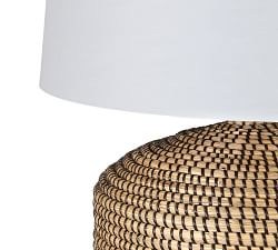 Adelia Seagrass Table Lamp (25")
