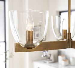 Chamberlin Multi-Light Metal Pendant (22")